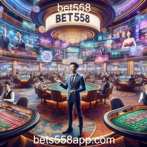 Experiência Imersiva no Live Casino do bet558